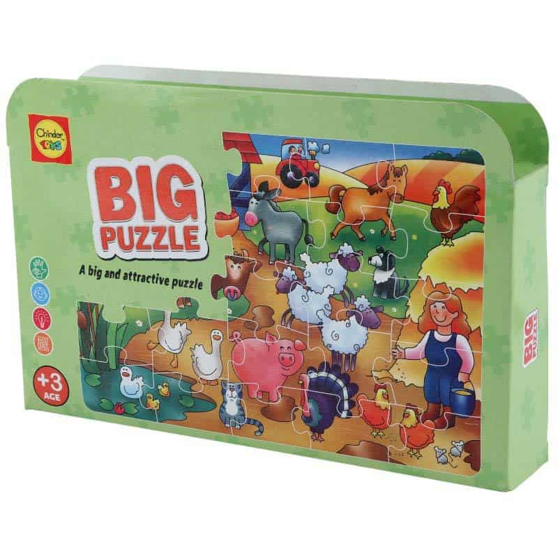 پازل طرح مزرعه 25 تکه Chinder Toys