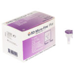 سوزن قلم انسولین بی دی مدل Micro-Fine سایز 5 میلی‌متر 100 عددی