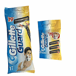 خود تراش ژیلت مدل GUard تک تیغ به همراه با 3 عدد تیغ یدک