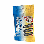 خود تراش ژیلت مدل GUard تک تیغ به همراه با 3 عدد تیغ یدک