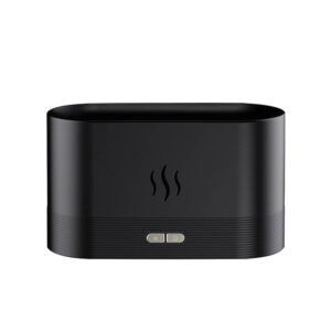 دستگاه بخور و رطوبتساز سرد 0.18 لیتری، منبع انرژی برق، دارای مخزن خوشبو کننده، قابلیت خاموش شدن خودکار با اتمام آب مخزن، مدل شعله آتش