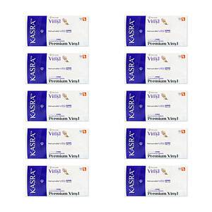 دستکش وینیل کسری طب مدل Latex Free سایز L ده بسته 100 عددی