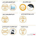 دستگاه بخور سرد و گرم 6 لیتری برند بیورر، مناسب برای فضای 50 مترمربع، میزان کارکرد مداوم 12 ساعت، منبع انرژی برق، دارای مخزن خوش‌بو کننده، با قابلیت خاموش شدن خودکار، دارای فیلتر تصفیه آب، مدل 88
