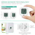 دما سنج و رطوبت سنج مدل WA59_2PCS