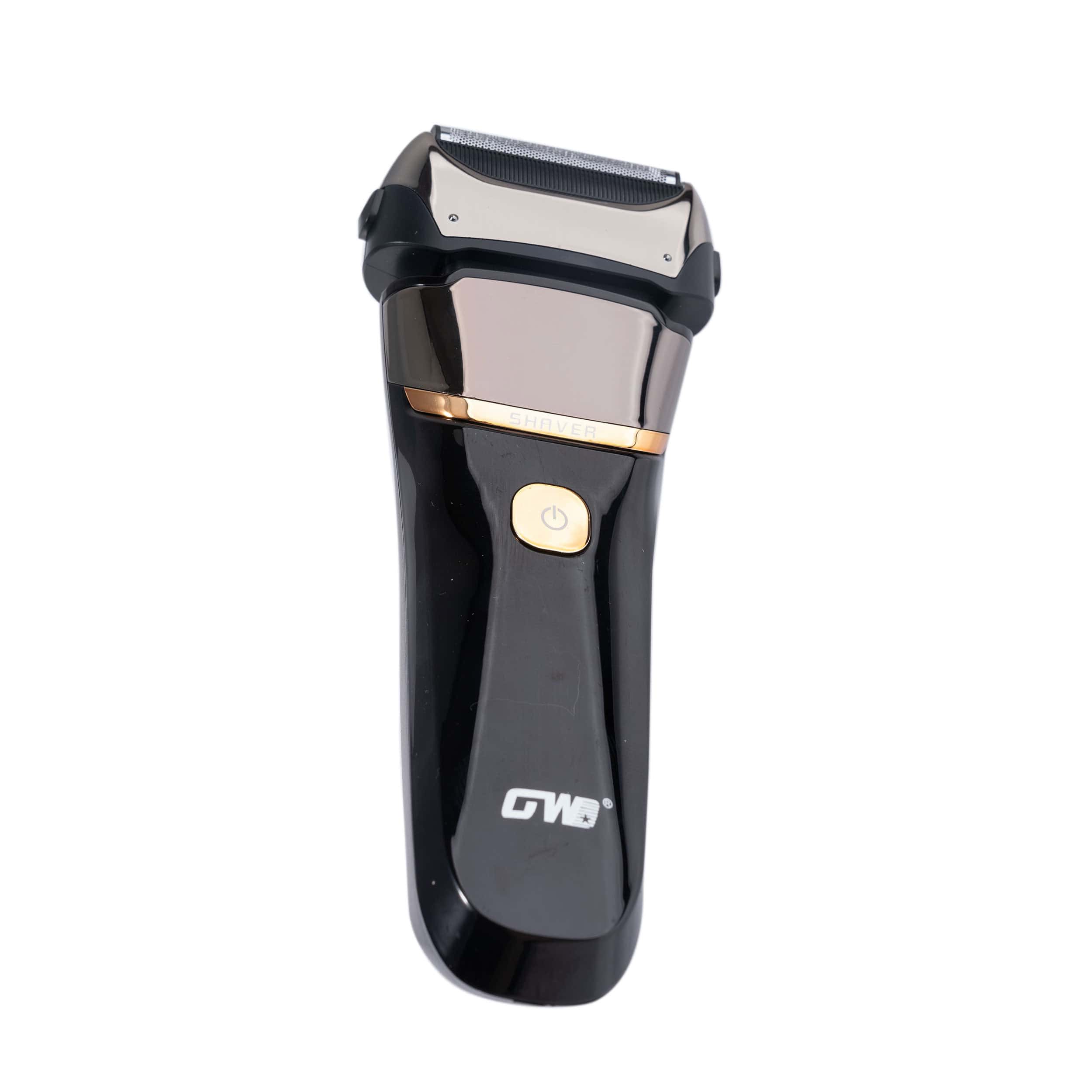 ماشین اصلاح موی صورت جی دبلیو مدل GW-9909، اصلاح به صورت صفر زن، نمایشگر وضعیت باتری، ضد آب، منبع انرژی با کابل USB، تکنولوژی اصلاح به صورت شیو فویلی، مدت زمان شارژ 120 دقیقه و مدت زمان استفاده پس از شارژ 80 دقیقه، به‌همراه کابل شارژ USB، محافظ، برس