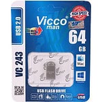 فلش 64 گیگ ویکومن Vicco Man VC243
