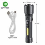 چراغ قوه شارژی DP.LED Light DP-9191A