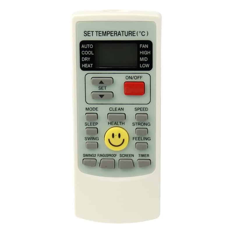 کنترل کولر جنرال General YKR-H209E طرح لبخند
