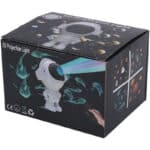 چراغ رقص نور کهکشانی اسپیکر دار بلوتوثی 3D Projection Light-B
