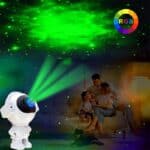چراغ رقص نور کهکشانی اسپیکر دار بلوتوثی 3D Projection Light-B