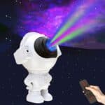 چراغ رقص نور کهکشانی اسپیکر دار بلوتوثی 3D Projection Light-B