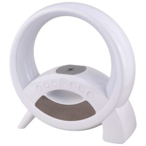 شارژر بی سیم و چراغ رومیزی اسپیکر دار Q18 15W