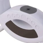 شارژر بی سیم و چراغ رومیزی اسپیکر دار Q18 15W