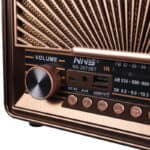 رادیو اسپیکر بلوتوثی رم و فلش خور NNS NS-2073BT + ریموت کنترل