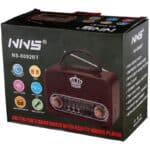 رادیو اسپیکر بلوتوثی رم و فلش خور NNS NS-8092BT
