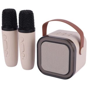اسپیکر بلوتوثی Colorful Karaoke Sound System + میکروفون
