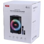 اسپیکر بلوتوثی ایکس او XO-F53 + میکروفون و ریموت کنترل
