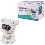 چراغ رقص نور کهکشانی اسپیکر دار بلوتوثی XL-730 + ریموت کنترل