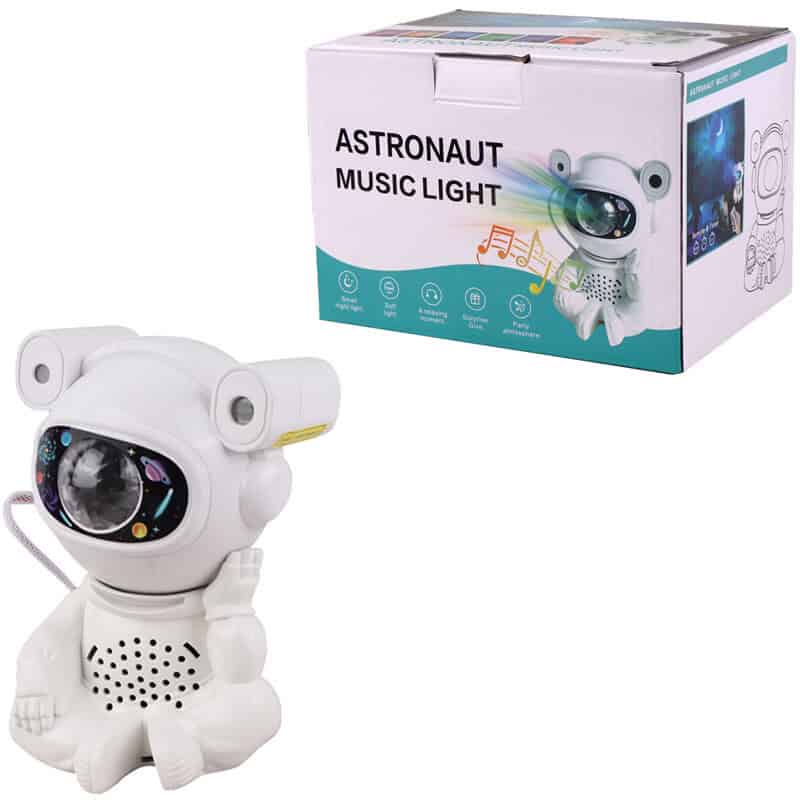 چراغ رقص نور کهکشانی اسپیکر دار بلوتوثی XL-730 + ریموت کنترل