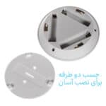 چراغ اضطراری مدل LED-X3 بسته 3 عددی