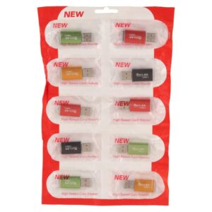 رم ریدر تک کاره فلزی MicroSD بسته 10 عددی