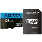 رم میکرو 128 گیگ ای دیتا ADATA Premier AP V10 U1 100MB/s + خشاب
