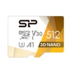 رم میکرو 512 گیگ سیلیکون پاور Silicon Power Superior Pro A1 V30 U3 100MB/s + خشاب