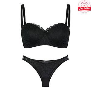 ست شورت و سوتین زنانه ان بی بی مدل k00031 رنگ مشکی
