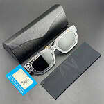 عینک آفتابی مستطیلی آلبرت وگ مدل S32129C3 Acetate Avantgarde Visionary