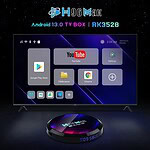 اندروید باکس اچ96 مدل Max RK3528 android13 به همراه کیبورد i8