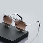 عینک آفتابی خلبانی (Aviator) آلبرت وگ مدل JS8533C05-P44 Polarized Avantgarde Visionary