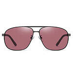 عینک آفتابی خلبانی مردانه آلبرت وگ مدل 6306C21P39 Polarized Maroon