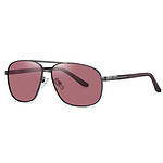 عینک آفتابی خلبانی مردانه آلبرت وگ مدل 6306C21P39 Polarized Maroon
