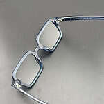 عینک آفتابی مستطیلی آلبرت وگ مدل S32130C3 Acetate Avantgarde Visionary