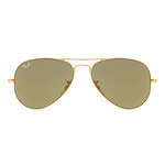 عینک آفتابی خلبانی (Aviator) ری بن مدل 0RB3025I-W3274