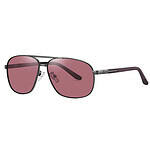 عینک آفتابی خلبانی مردانه آلبرت وگ مدل 6306C21P39 Polarized Maroon