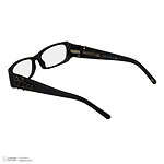 فریم عینک طبی مستطیلی زنانه دولچه اند گابانا مدل 0DG3088G-701 مناسب برای صورت بیضی، قلب، گرد و مثلث