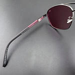 عینک آفتابی خلبانی مردانه آلبرت وگ مدل 6306C21P39 Polarized Maroon