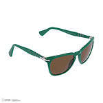 عینک آفتابی ویفرر (Wayfarer) پرسول مدل 0PO3024S-959/57-53