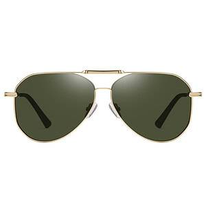 عینک آفتابی خلبانی پلاریزه آلبرت وگ مدل JS8557C02-P243 Polarized Avantgarde Visionary
