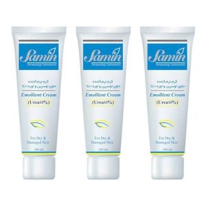 کرم نرم کننده ثمین مدل اوسرین و اوره 10 درصد حجم 100 میلی لیتر بسته 3 عددی