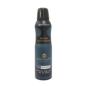 اسپری دئودورانت مردانه وودلایک مدل Bulgari Wood Essence حجم 200 میلی‌لیتر