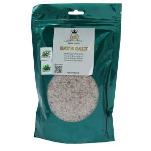 نمک حمام رز گلد مدل MINT & EUCALYPTUS وزن 1500 گرم