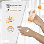 کرم ضدآفتاب بی‌رنگ مای SPF30 مدل Intense Protection، مناسب پوست‌های مختلط و چرب، حجم 50 میلی گرم