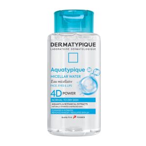 میسلار واتر درماتیپیک مدل Aquatypique مناسب برای پوست خشک و معمولی حجم 250 میلی‌لیتر