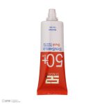 ژل ضد آفتاب رنگی ساین اسکین SPF 50 مدل M مناسب پوستهای چرب چرب حجم 50 میلیلیتر