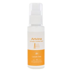 کرم ضد آفتاب رنگی آرت وینا SPF 50 مدل Highly Effective محافظ UVA ،UVB و PA+++، ضد حساسیت، ضد چروک و ضد پیری، مناسب انواع پوست حجم 50 میلیلیتر