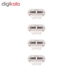 تیغ یدک ژیلت مدل ونوس بسته 4 عددی