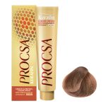 رنگ مو پروکسا سری Hazelnut شماره 8.35 حجم 100 میلی لیتر رنگ بلوند فندقی روشن