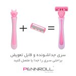 خود تراش پنرول مدل PRCL - PANDA Pro 6 - X2  بسته 2 عددی